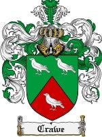 Crawe coat of arms family crest download