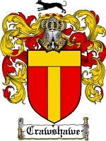 Crawshawe coat of arms family crest download