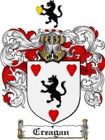 Creagan coat of arms family crest download