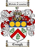 Creagh coat of arms family crest download