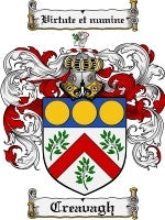 Creavagh coat of arms family crest download