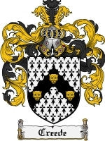 Creede coat of arms family crest download