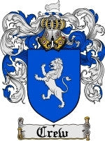 Crew coat of arms family crest download