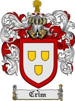 Crim coat of arms family crest download