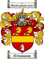 Crimmons coat of arms family crest download