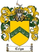 Crips coat of arms family crest download