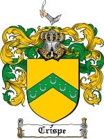 Crispe coat of arms family crest download