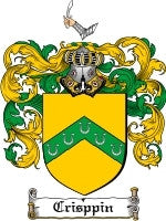 Crisppin coat of arms family crest download