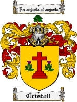 Cristoll coat of arms family crest download