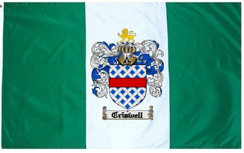 Criswell family crest coat of arms flag