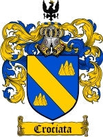 Crociata coat of arms family crest download