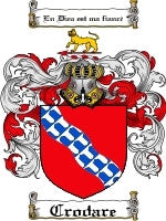 Crodare coat of arms family crest download