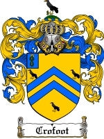 Crofoot coat of arms family crest download