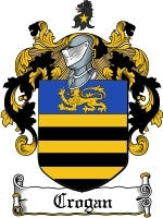 Crogan coat of arms family crest download
