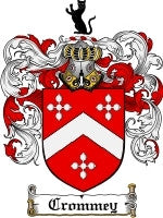 Crommey coat of arms family crest download