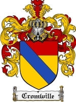 Cromwille coat of arms family crest download
