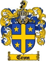 Cron coat of arms family crest download