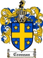 Cronnan coat of arms family crest download