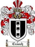 Crooch coat of arms family crest download