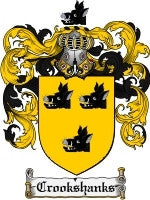 Crookshanks coat of arms family crest download