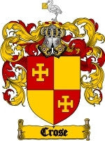 Crose coat of arms family crest download