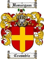 Crossbie coat of arms family crest download