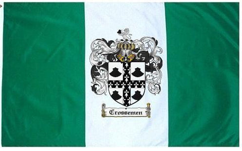 Crossemen family crest coat of arms flag