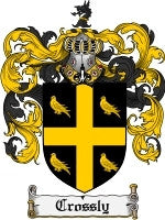 Crossly coat of arms family crest download