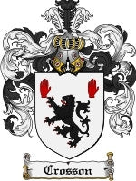 Crosson coat of arms family crest download