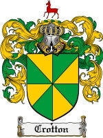 Crotton coat of arms family crest download