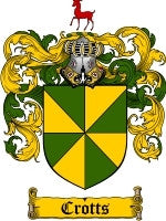 Crotts coat of arms family crest download