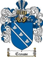 Crouse coat of arms family crest download