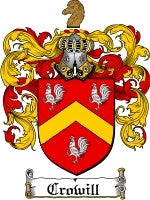 Crowill coat of arms family crest download