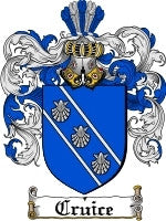 Cruice coat of arms family crest download