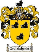 Cruickshanks coat of arms family crest download