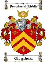 Cryders coat of arms family crest download