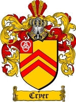 Cryer coat of arms family crest download