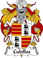 Cubillos coat of arms family crest download