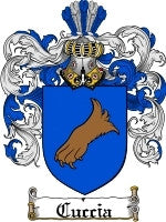 Cuccia coat of arms family crest download