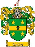 Cudby coat of arms family crest download