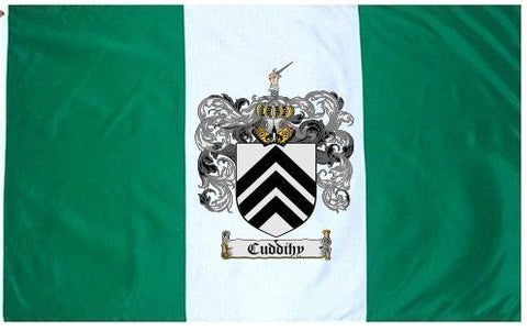 Cuddihy family crest coat of arms flag