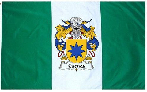 Cuenca family crest coat of arms flag