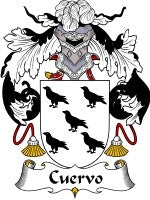 Cuervo coat of arms family crest download