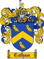 Culham coat of arms family crest download