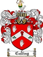 Culling coat of arms family crest download
