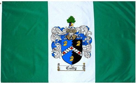 Cully family crest coat of arms flag