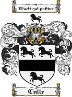 Culte coat of arms family crest download