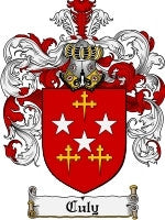 Culy coat of arms family crest download