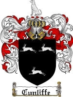 Cunliffe coat of arms family crest download
