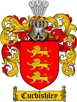 Curbishley coat of arms family crest download